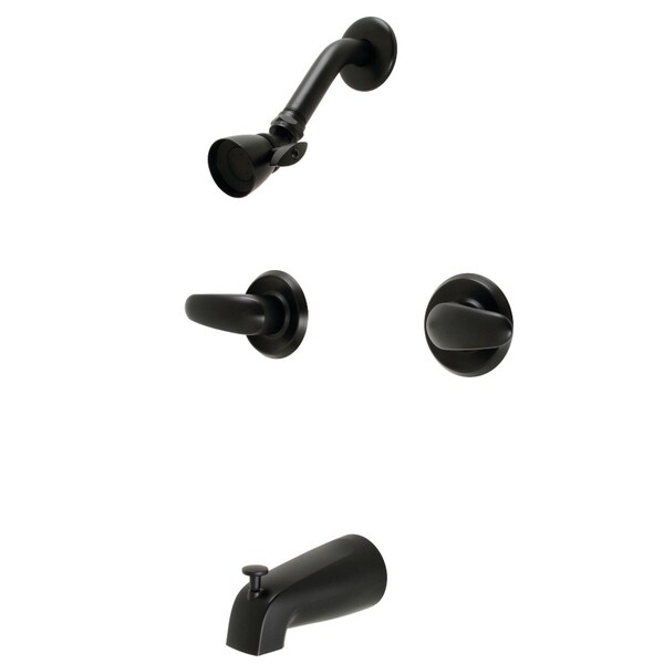 Tub and Shower Faucet, Matte Black